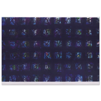 La Notte - Sam Francis Brushed Aluminum Print - 70x100 cm / 28x40 inches | Sam Francis Aluminum Print | Sam Francis Prints