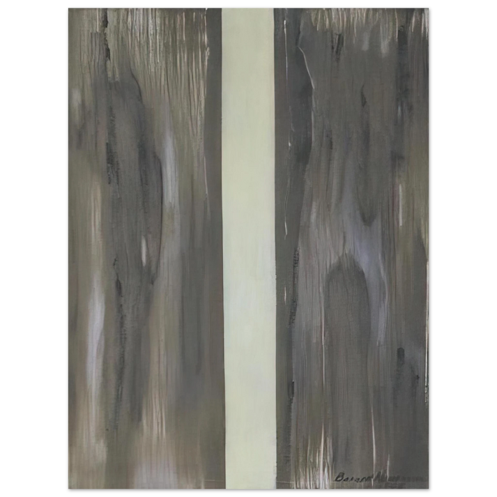 Barnett Newman - Moment  75x100 cm / 30x40inches Fine Art Poster
