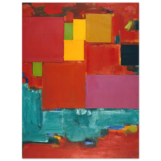 Hans Hofmann - Pompeii  75x100 cm / 30x40inches Fine Art Poster
