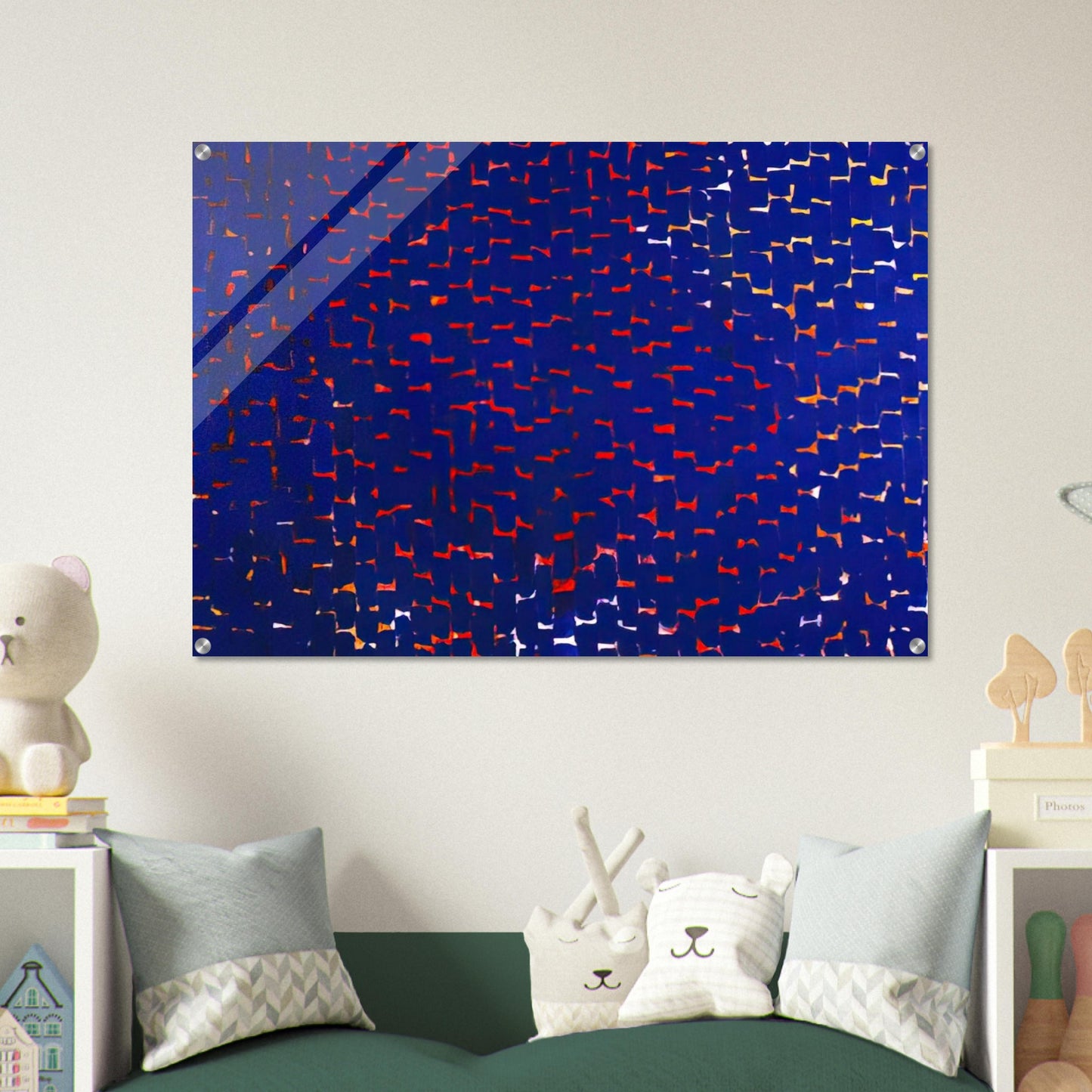 EVENING GLOW 1972 - Alma Woodsey Thomas Acrylic Print - 70x100 cm / 28x40″ inches