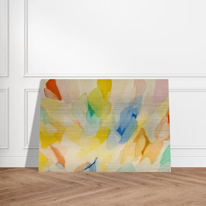 Lord of the Rainbow - Alice Baber Brushed Aluminum Print - 70x100 cm / 28x40 inches | Alice Baber Aluminum Print | Alice Baber Prints