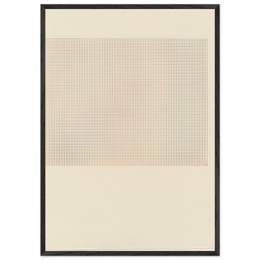 Untitled 7313 - 1973 - Gego 70x100 cm / 28x40 inches Framed Art Print – Black Wooden Frame
