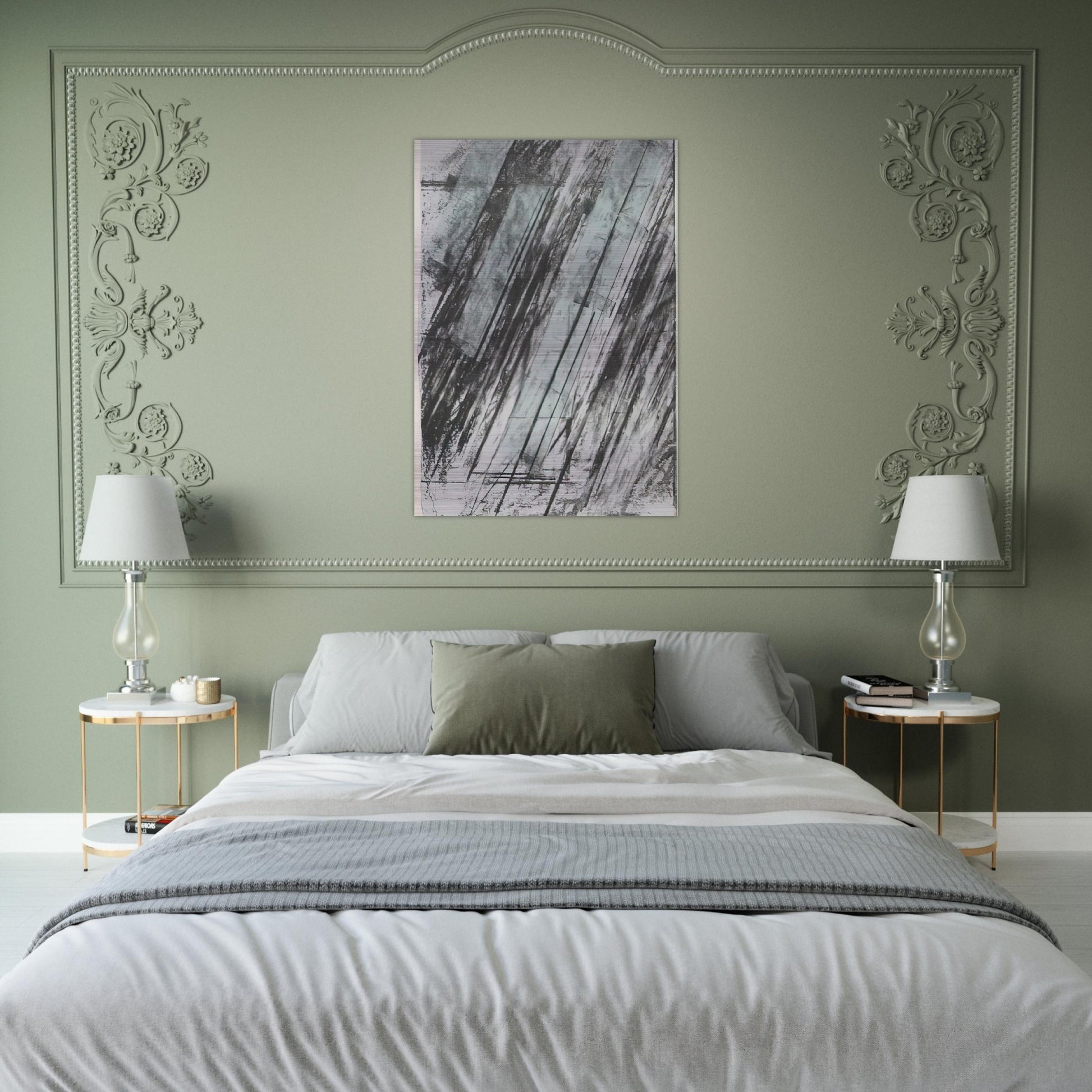 Untitled  Bastian 38  - Cy Twombly Brushed Aluminum Print - 70x100 cm / 28x40 inches | Cy Twombly Aluminum Print | Cy Twombly Prints