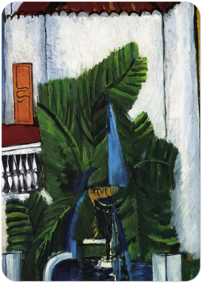FOUNTAIN IN AVIGNON 1913 By Raoul Dufy Pack of 10 Post Cards | Raoul Dufy Post Cards | A6 (10.5 x 14.8 cm) - 4.1 x 5.8 inches
