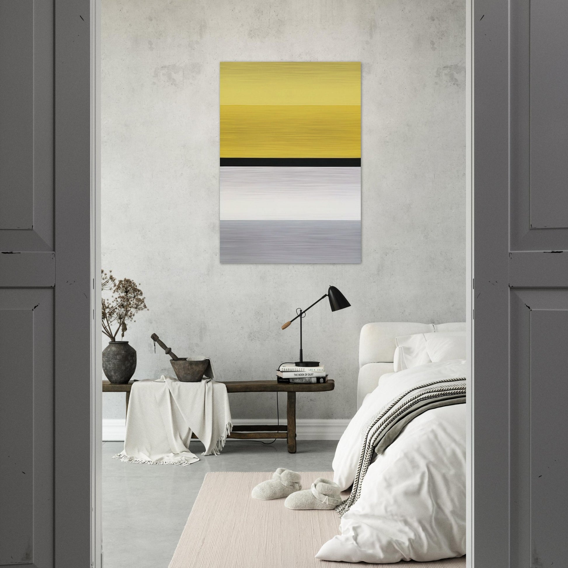 Dominican - Ellsworth Kelly Brushed Aluminum Print - 70x100 cm / 28x40 inches | Ellsworth Kelly Aluminum Print | Ellsworth Kelly Prints