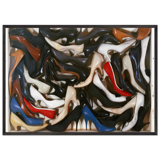 Madison Avenue - 1962 - Arman 70x100 cm / 28x40 inches Framed Art Print – Black Wooden Frame