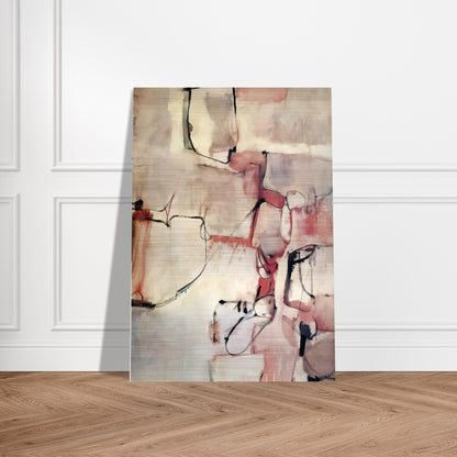 Albuquerque #3 - Richard Diebenkorn Brushed Aluminum Print - 70x100 cm / 28x40 inches | Richard Diebenkorn Aluminum Print | Richard Diebenkorn Prints