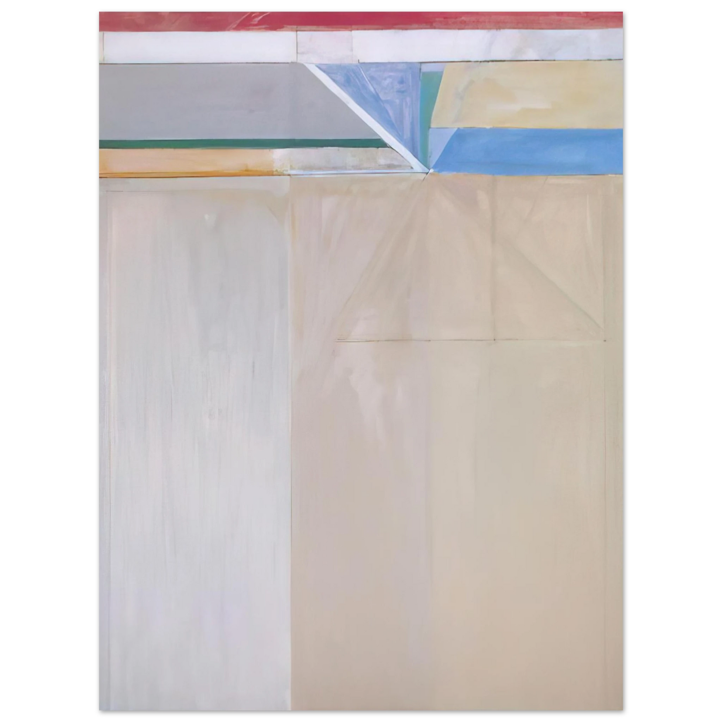 Richard Diebenkorn - Ocean Park #46  75x100 cm / 30x40inches Fine Art Poster