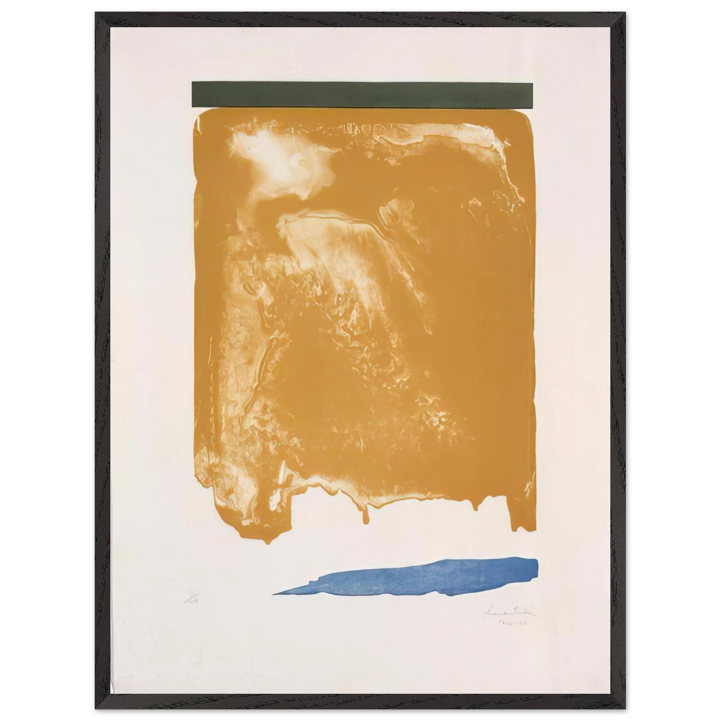 Helen Frankenthaler - Persian Garden - 1966 Wall art - 20x25 cm / 8x10 inches - Fine Art Poster-canvas - -