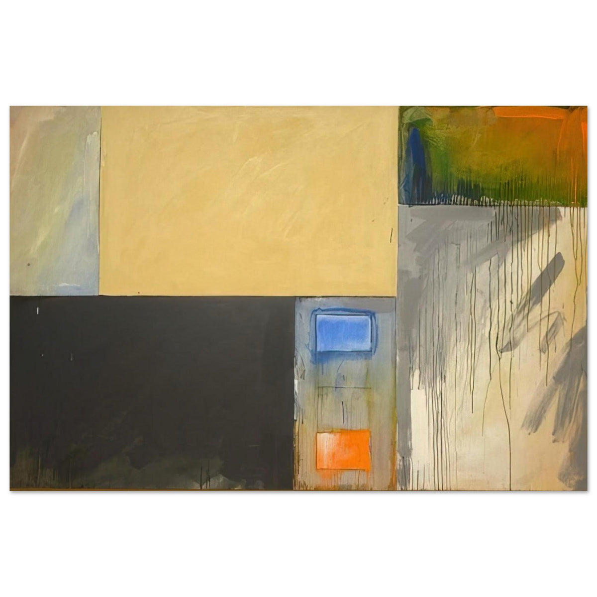 ForsythHouston - Abstract Expressionism - Mark Lancaster Art Prints - 100x150 cm / 40x60″ inches | Mark Lancaster Poster | Mark Lancaster Prints
