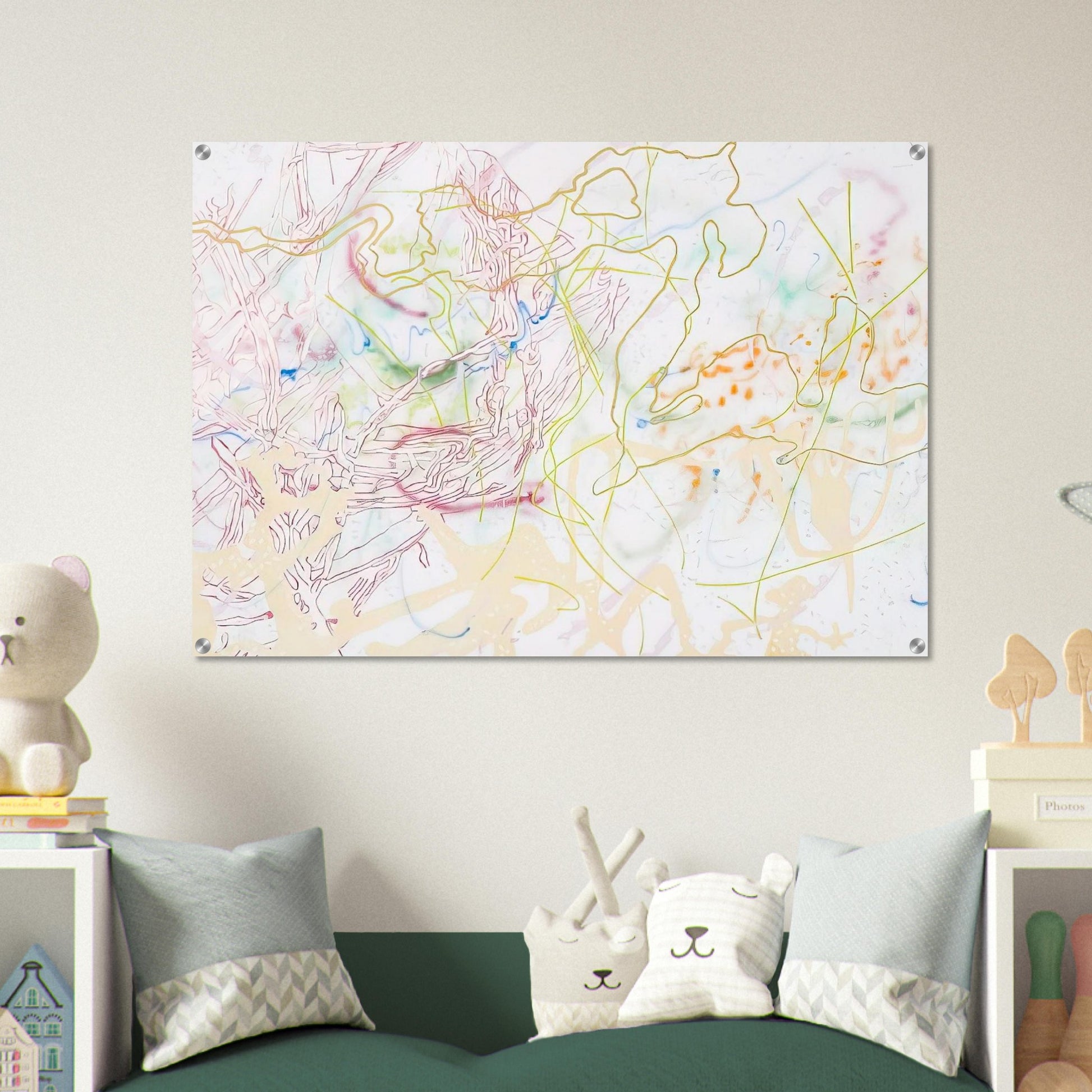 POLYTROPOS 1982 - Nancy Graves Acrylic Print - 70x100 cm / 28x40″ inches | Nancy Graves Wall Art | Nancy Graves Prints
