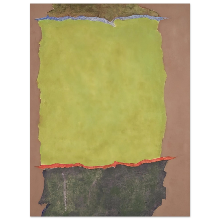 Theodoros Stamos - Infinity Field #2 Lefkada Series - 1978  75x100 cm / 30x40inches Fine Art Poster