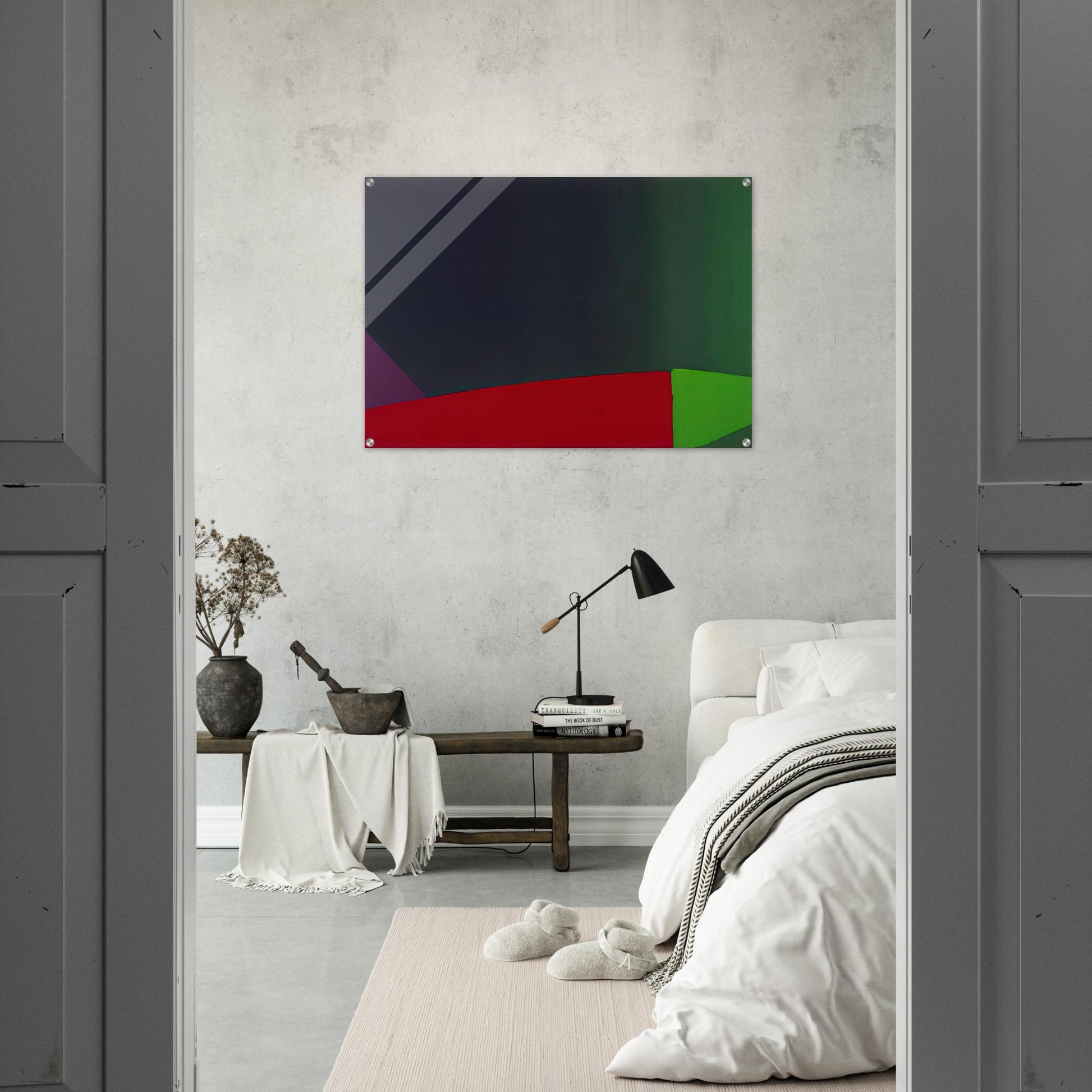 6.3.66 - 1966 - John Hoyland Acrylic Print - 70x100 cm / 28x40″ inches | John Hoyland Wall Art | John Hoyland Prints