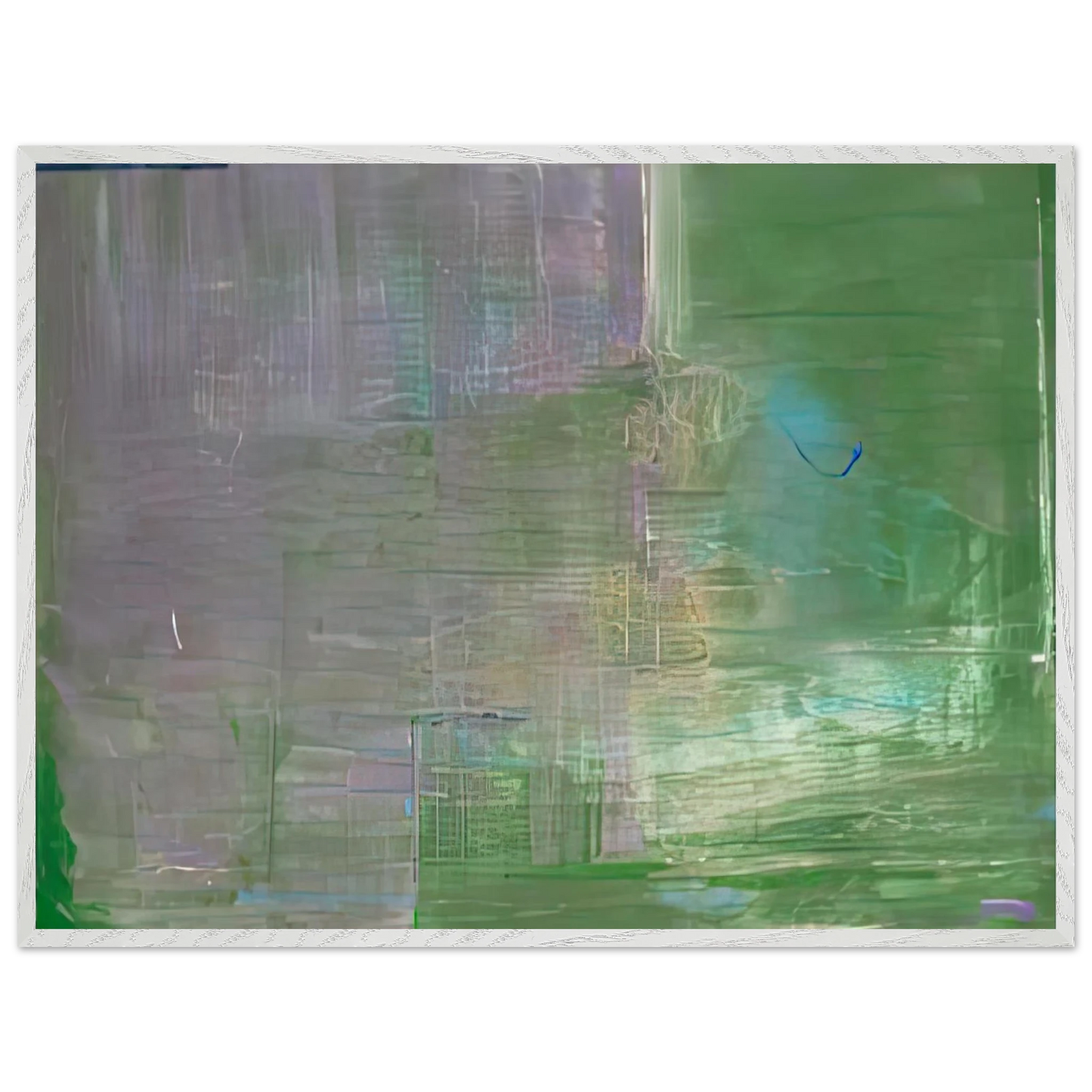 Helen Frankenthaler - Claude's Message, 1976- Wall Art - 30x40 cm / 12x16 inches - Fine Art Poster-canvas - -