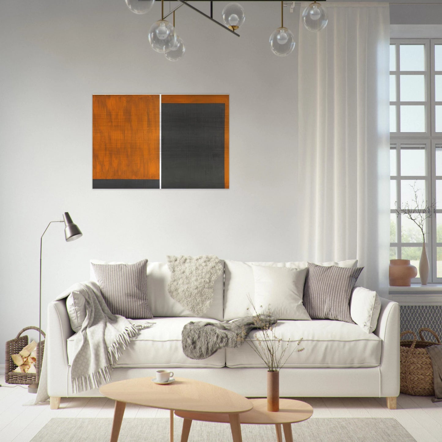 Untitled No. 12 and 13 - 1991 - Gunther Forg Brushed Aluminum Print - 70x100 cm / 28x40 inches | Gunther Forg Aluminum Print | Gunther Forg Prints