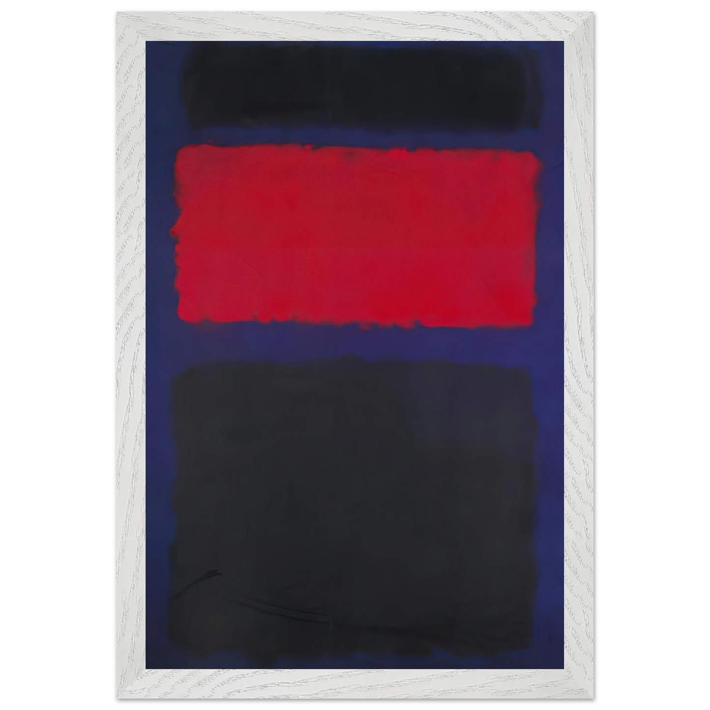 Mark Rothko - Cubierta - 1960 Wall Art - 21x29.7 cm / 8x12" - Premium Wooden Framed Poster With Fine Art Paper-canvas - Wood frame