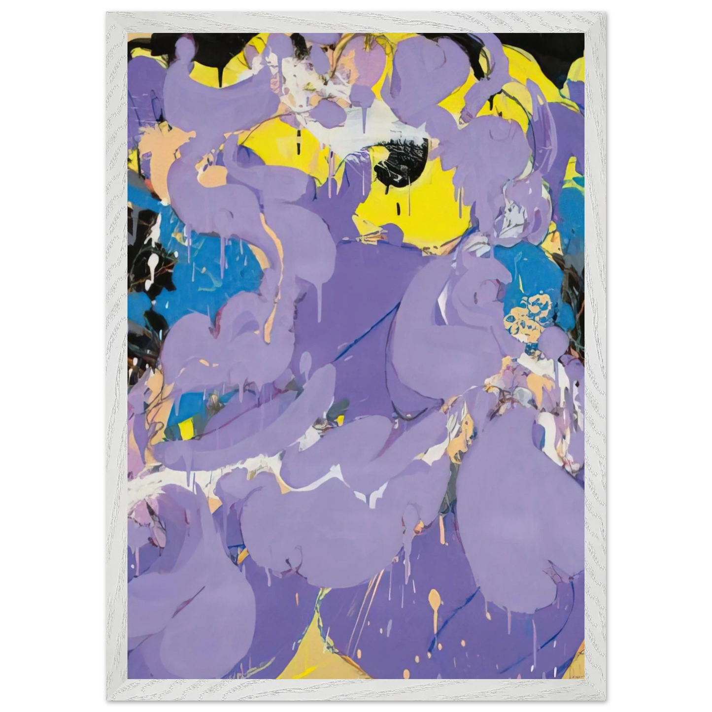 Helen Frankenthaler - Untitled - 1978 Wall art - 30x45 cm / 12x18 inches - Fine Art Poster-canvas - -