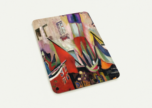 FLAGS 1906 By Raoul Dufy Pack of 10 Post Cards | Raoul Dufy Post Cards | A6 (10.5 x 14.8 cm) - 4.1 x 5.8 inches