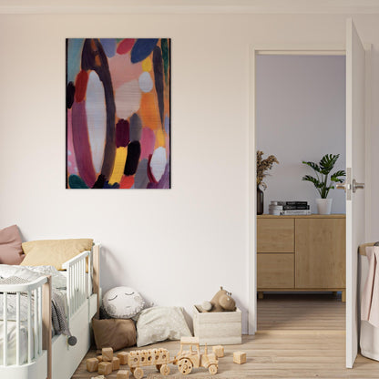 VARIATION 1918 - Alexej von Jawlensky Brushed Aluminum Print - 70x100 cm / 28x40 inches | Alexej von Jawlensky Aluminum Print | Alexej von Jawlensky Prints