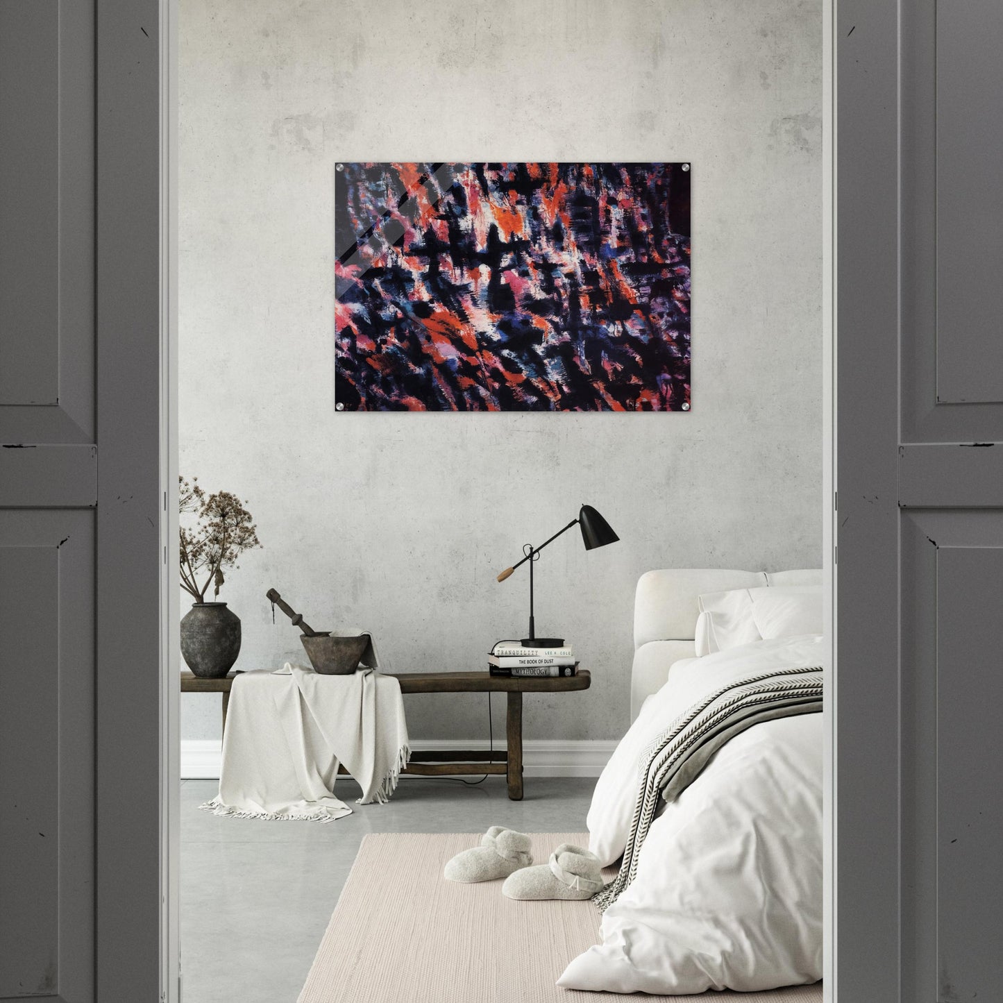 Passion - 1982 - Alfred Manessier Acrylic Print - 70x100 cm / 28x40″ inches