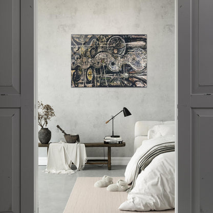 Undulation - 1942 - Richard Pousette-Dart Acrylic Print - 70x100 cm / 28x40″ inches | Richard Pousette-Dart Wall Art | Richard Pousette-Dart Prints