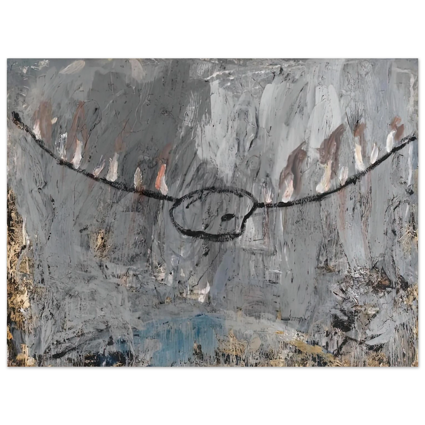 Anselm Kiefer - PALETTE 1981  75x100 cm / 30x40inches Fine Art Poster