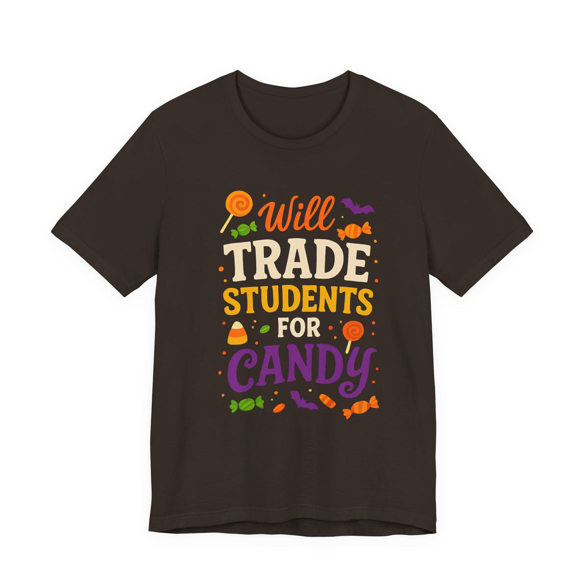 Ich tausche Schüler gegen Süßigkeiten – Lehrer-T-Shirt für Halloween – Niedliches Halloween-Kostüm