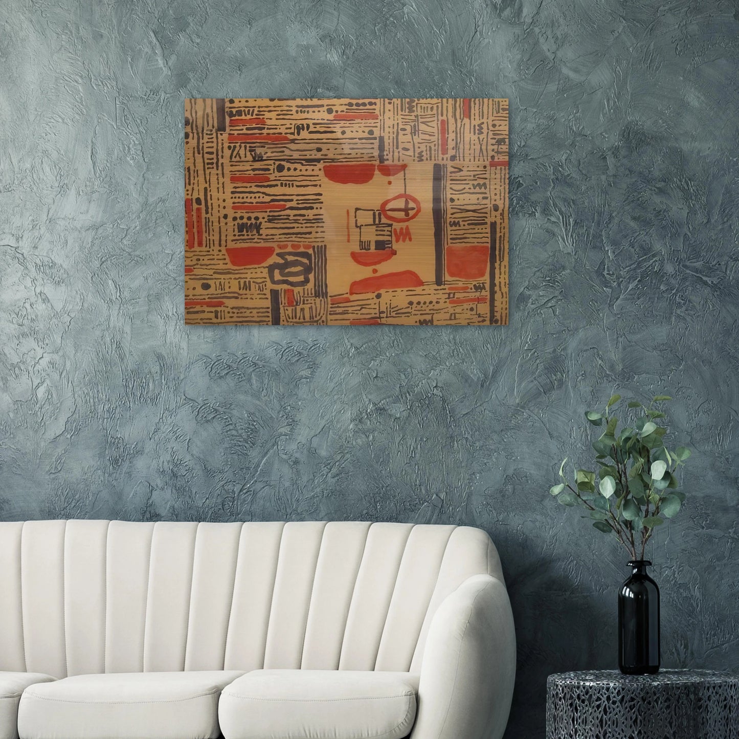 L-11 - 1950 - Bice Lazzari Brushed Aluminum Print - 70x100 cm / 28x40 inches | Bice Lazzari Aluminum Print | Bice Lazzari Prints