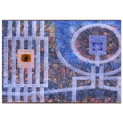 Exile - 1974 - Jimmy Ernst Brushed Aluminum Print - 70x100 cm / 28x40 inches | Jimmy Ernst Aluminum Print | Jimmy Ernst Prints