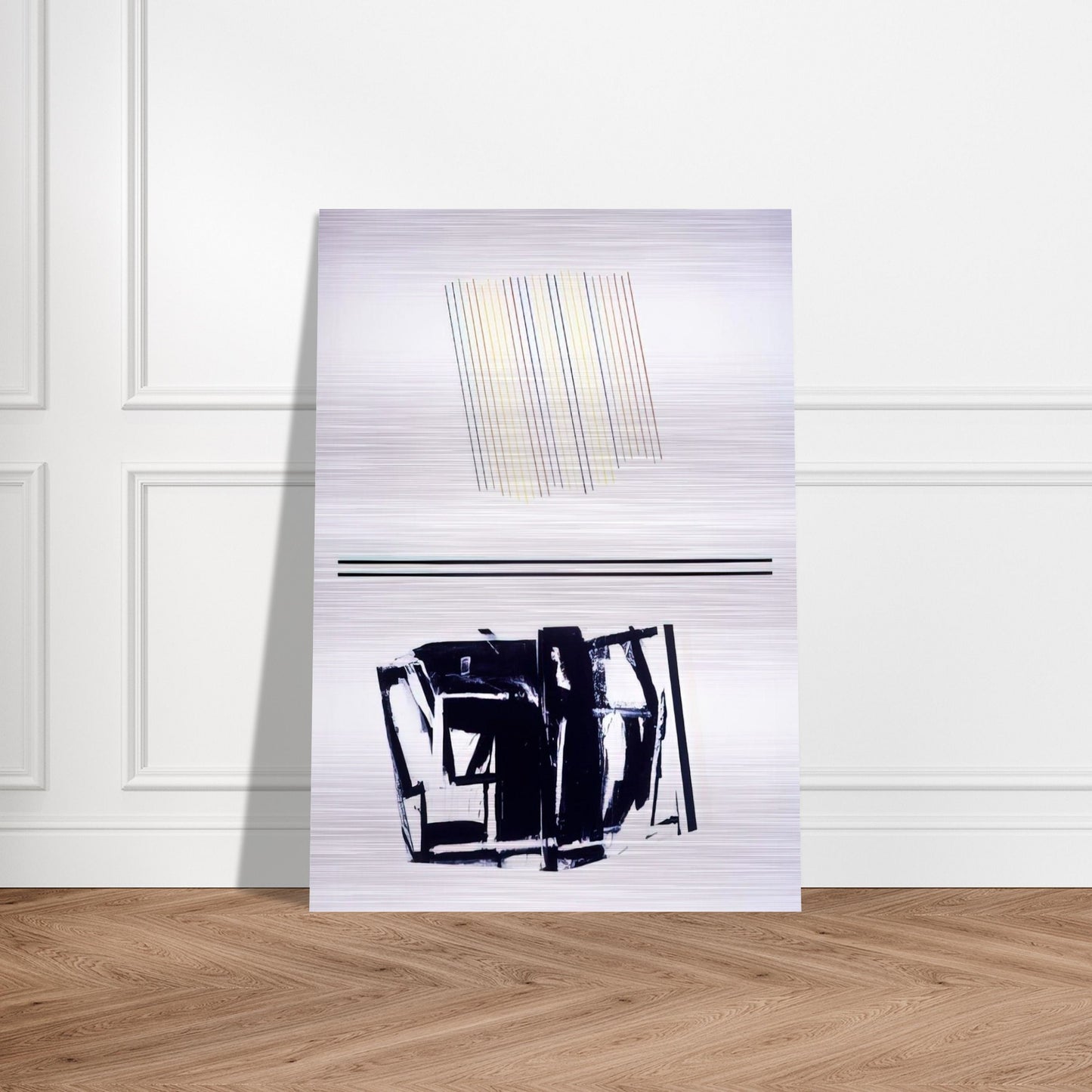 Mother Of All Paintings - 1990 - Ronnie Landfield Brushed Aluminum Print - 70x100 cm / 28x40 inches | Ronnie Landfield Aluminum Print | Ronnie Landfield Prints