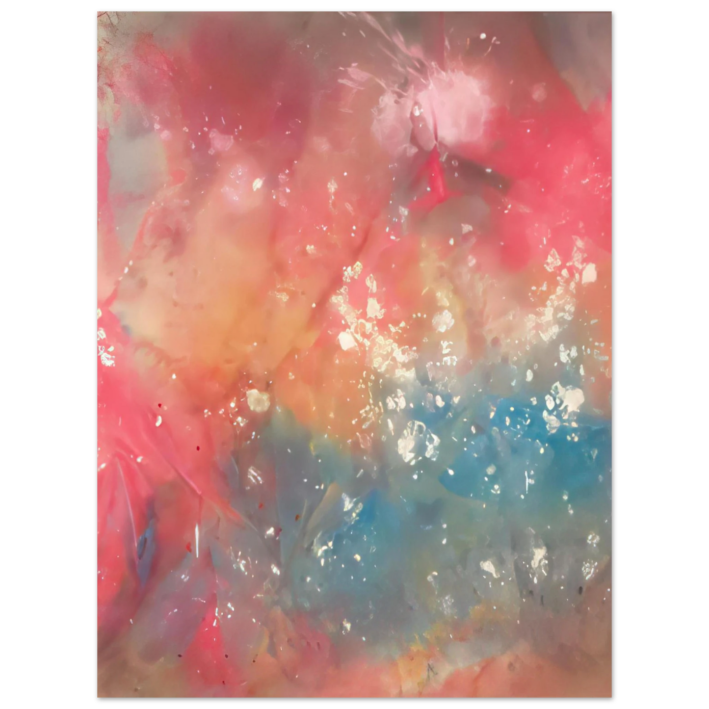 Sam Gilliam - Untitled  75x100 cm / 30x40inches Fine Art Poster