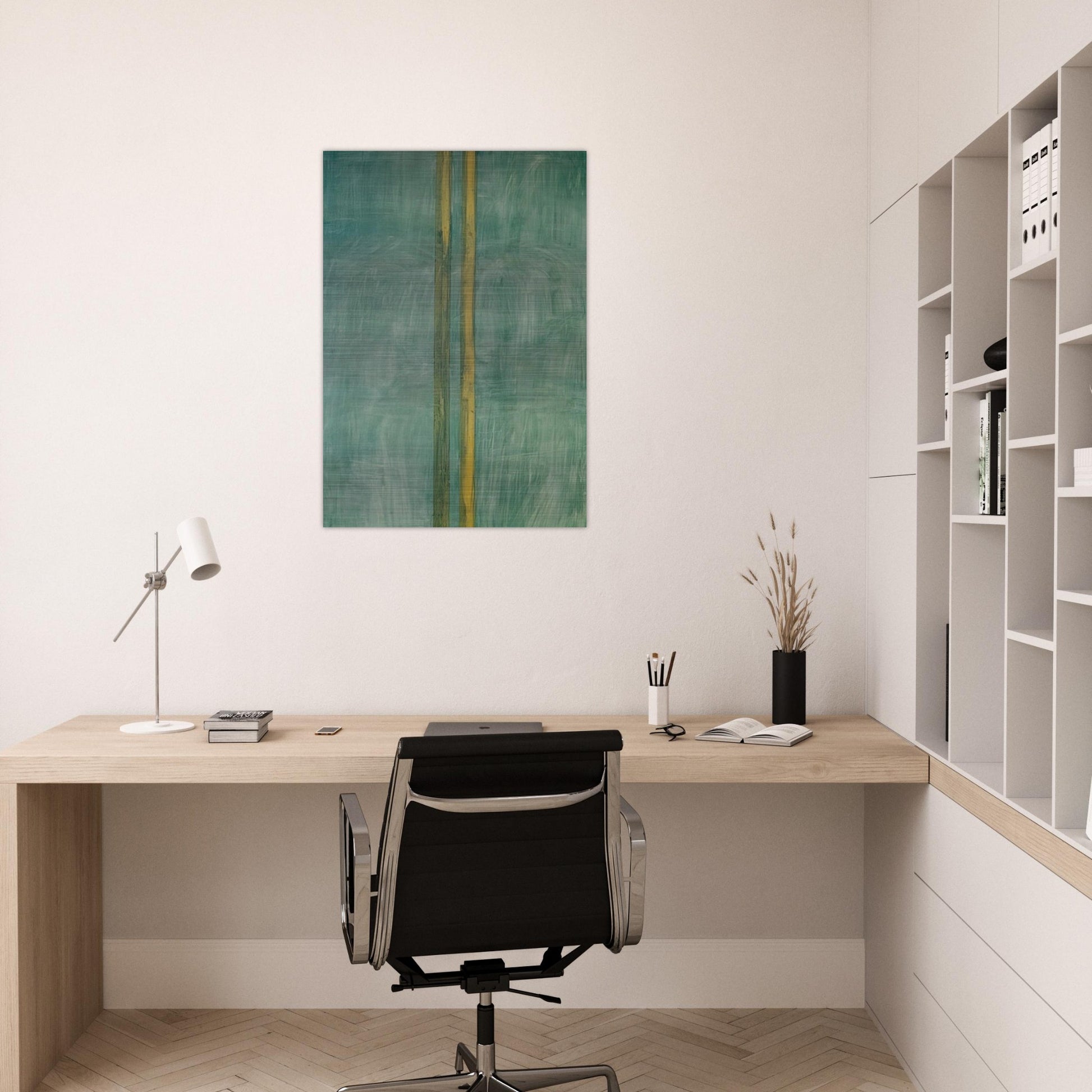Concord - Barnett Newman Brushed Aluminum Print - 70x100 cm / 28x40 inches | Barnett Newman Aluminum Print | Barnett Newman Prints