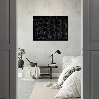 Reticulárea - 1975 - Gego Brushed Aluminum Print - 70x100 cm / 28x40 inches | Gego Aluminum Print | Gego Prints