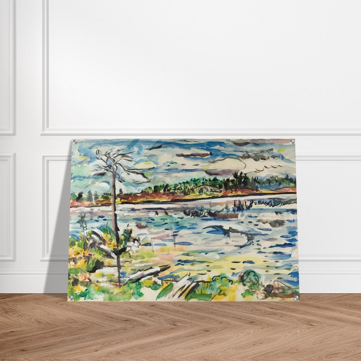 MICHIGAN SUMMER DAYS - Ivan Albright Acrylic Print - 70x100 cm / 28x40″ inches
