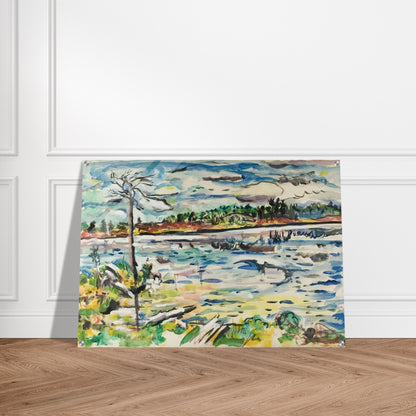 MICHIGAN SUMMER DAYS - Ivan Albright Acrylic Print - 70x100 cm / 28x40″ inches