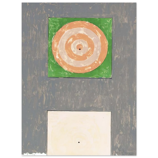 Jasper Johns - TARGETS ULAE 41  75x100 cm / 30x40inches Fine Art Poster