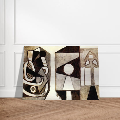 Armchair  California  - Pablo Picasso Brushed Aluminum Print - 70x100 cm / 28x40 inches | Pablo Picasso Aluminum Print | Pablo Picasso Prints
