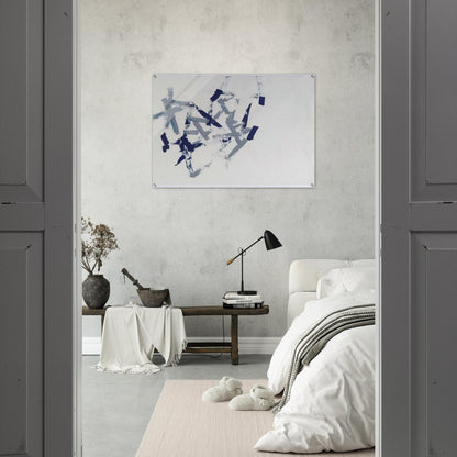 Untitled Free Structures - 1962 - Charlotte Posenenske Acrylic Print - 70x100 cm / 28x40″ inches | Charlotte Posenenske Wall Art | Charlotte Posenenske Prints