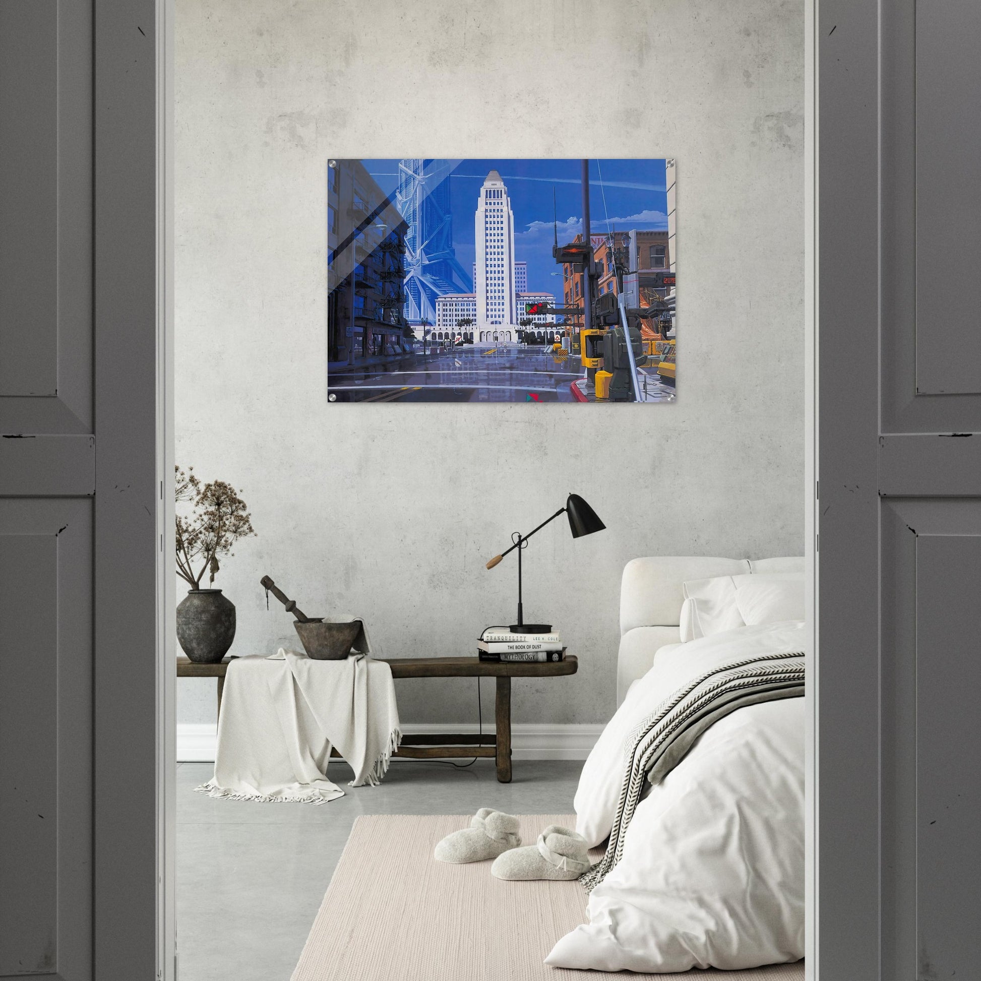 Syd Mead - Syd Mead Acrylic Print - 70x100 cm / 28x40″ inches