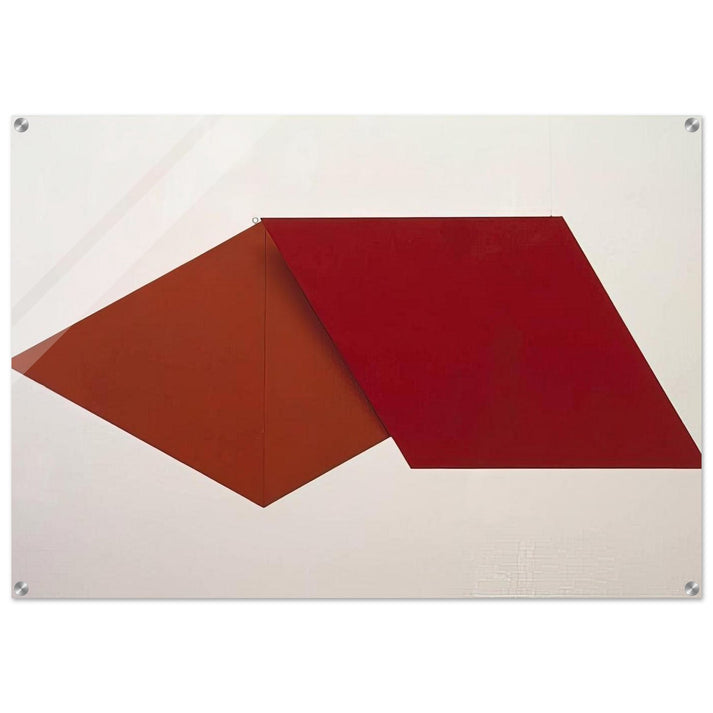 Spatial Relief red REL 036 - 1959 - Helio Oiticica Acrylic Print - 70x100 cm / 28x40″ inches
