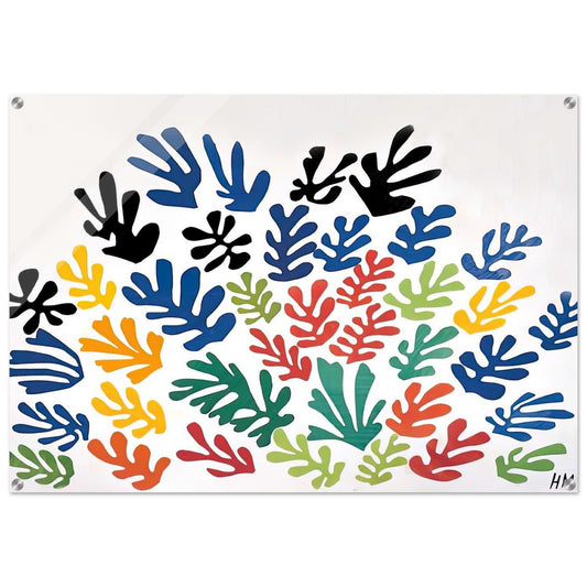 LA GERBE 1953 - Henri Matisse Acrylic Print - 70x100 cm / 28x40″ inches