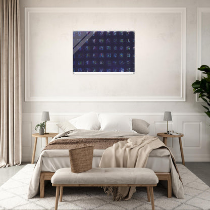 La Notte - Sam Francis Acrylic Print - 70x100 cm / 28x40″ inches