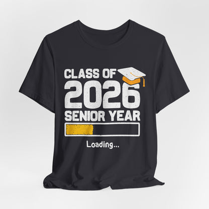 Abschluss-T-Shirt für den Jahrgang 2026, Abschluss-Shirt, Unisex-Abschlussgeschenk, Kleidung für Highschool-Absolventen, T-Shirt für Studienanfänger