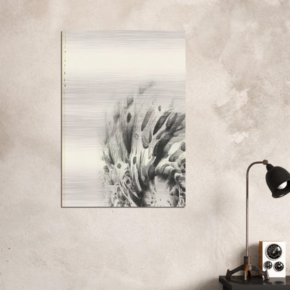 THIRD STONE 1963 - Lee Bontecou Brushed Aluminum Print - 70x100 cm / 28x40 inches | Lee Bontecou Aluminum Print | Lee Bontecou Prints