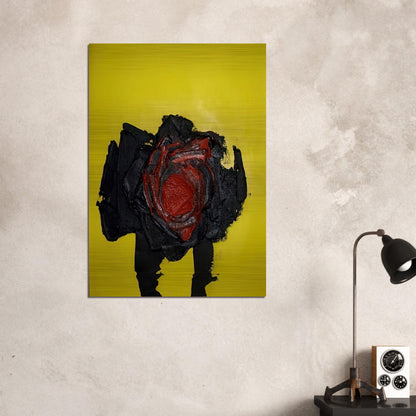 UNTITLED 1963 - Luis Feito Brushed Aluminum Print - 70x100 cm / 28x40 inches | Luis Feito Aluminum Print | Luis Feito Prints