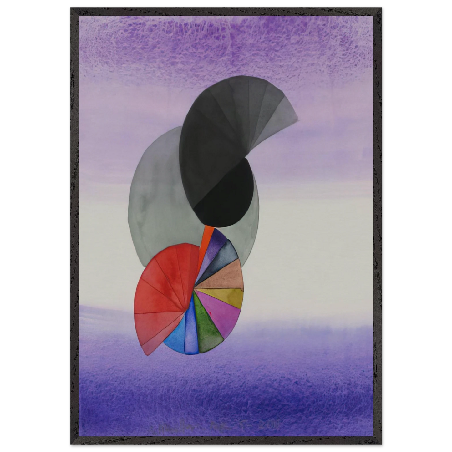 Untitled NYC - 2011 - Stephen Mueller 70x100 cm / 28x40 inches Framed Art Print – Black Wooden Frame