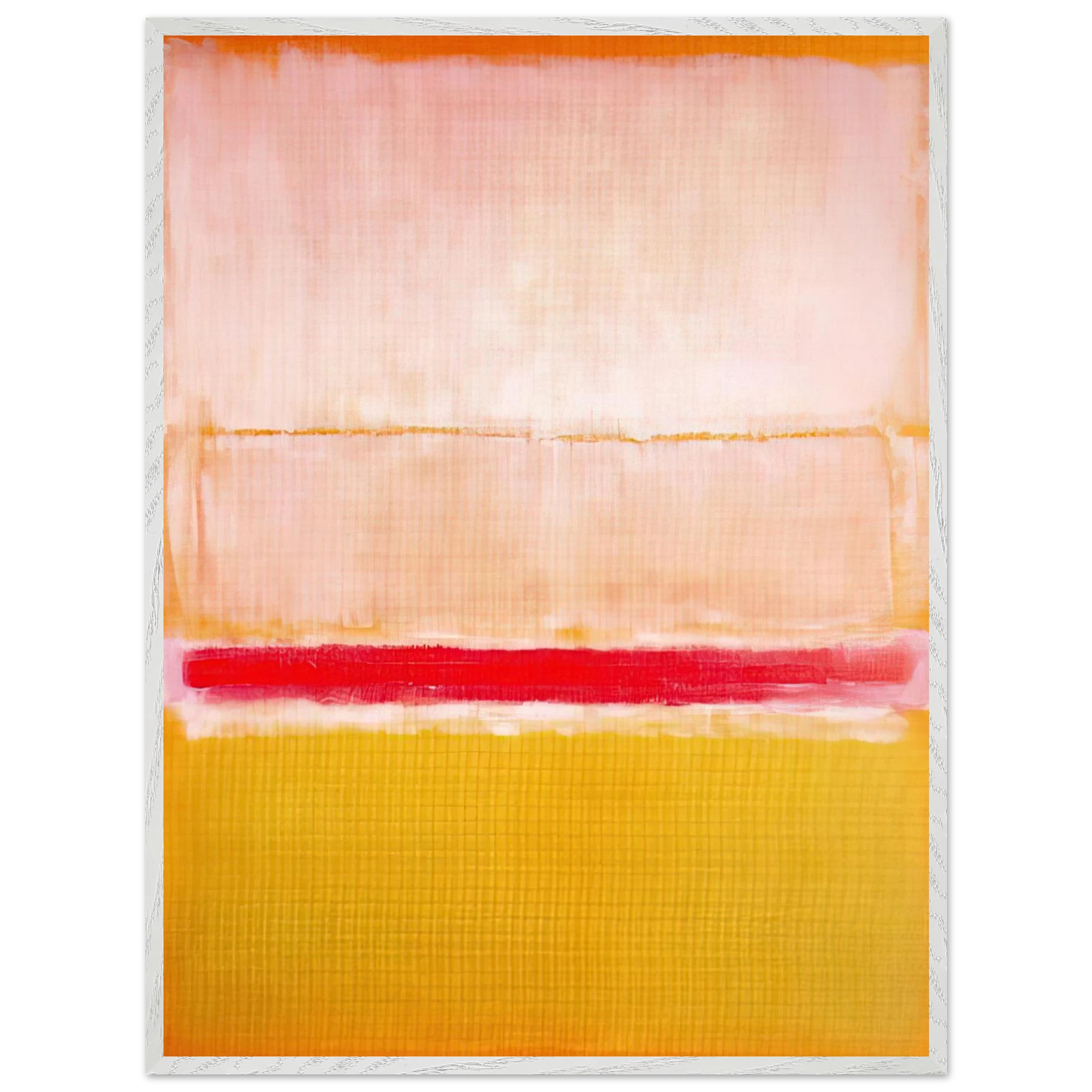 Mark Rothko - No.2 - 1950 Wall Art - 30x40 cm / 12x16 inches - Premium Wooden Framed Poster With Fine Art Paper-canvas - Wood frame