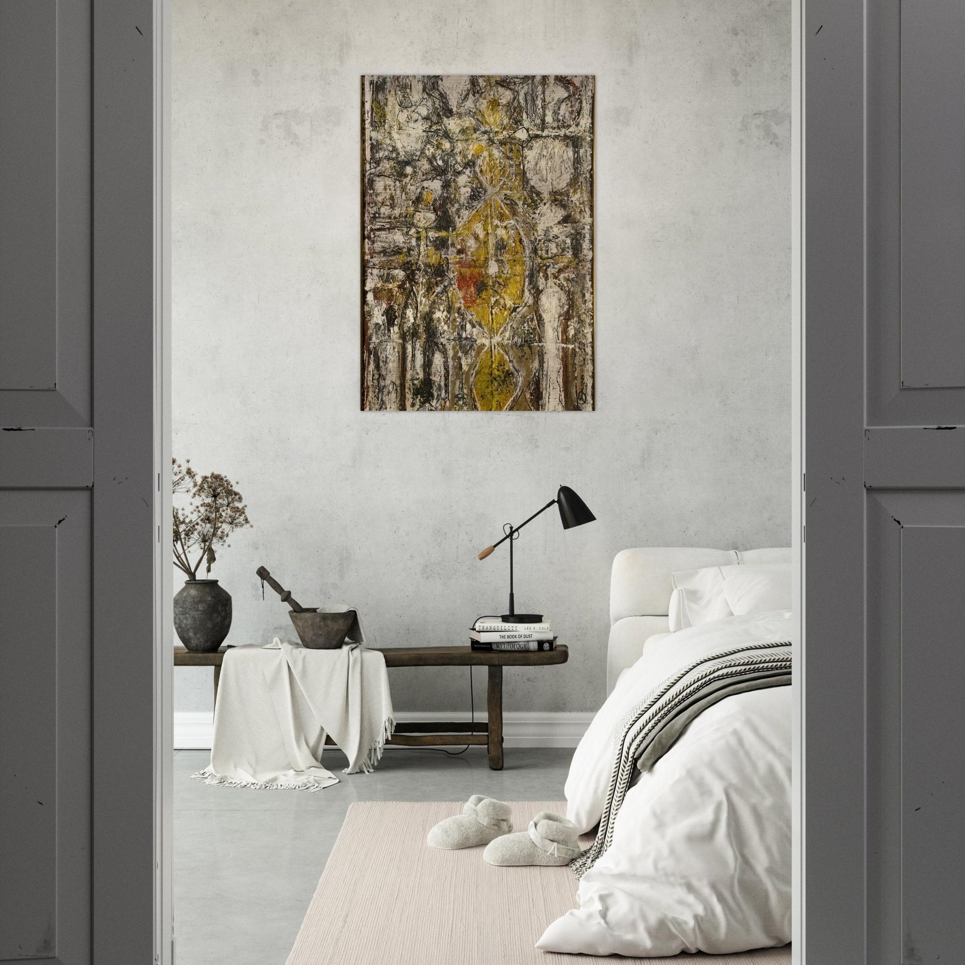 Cascella II - Richard Pousette-Dart Brushed Aluminum Print - 70x100 cm / 28x40 inches | Richard Pousette-Dart Aluminum Print | Richard Pousette-Dart Prints