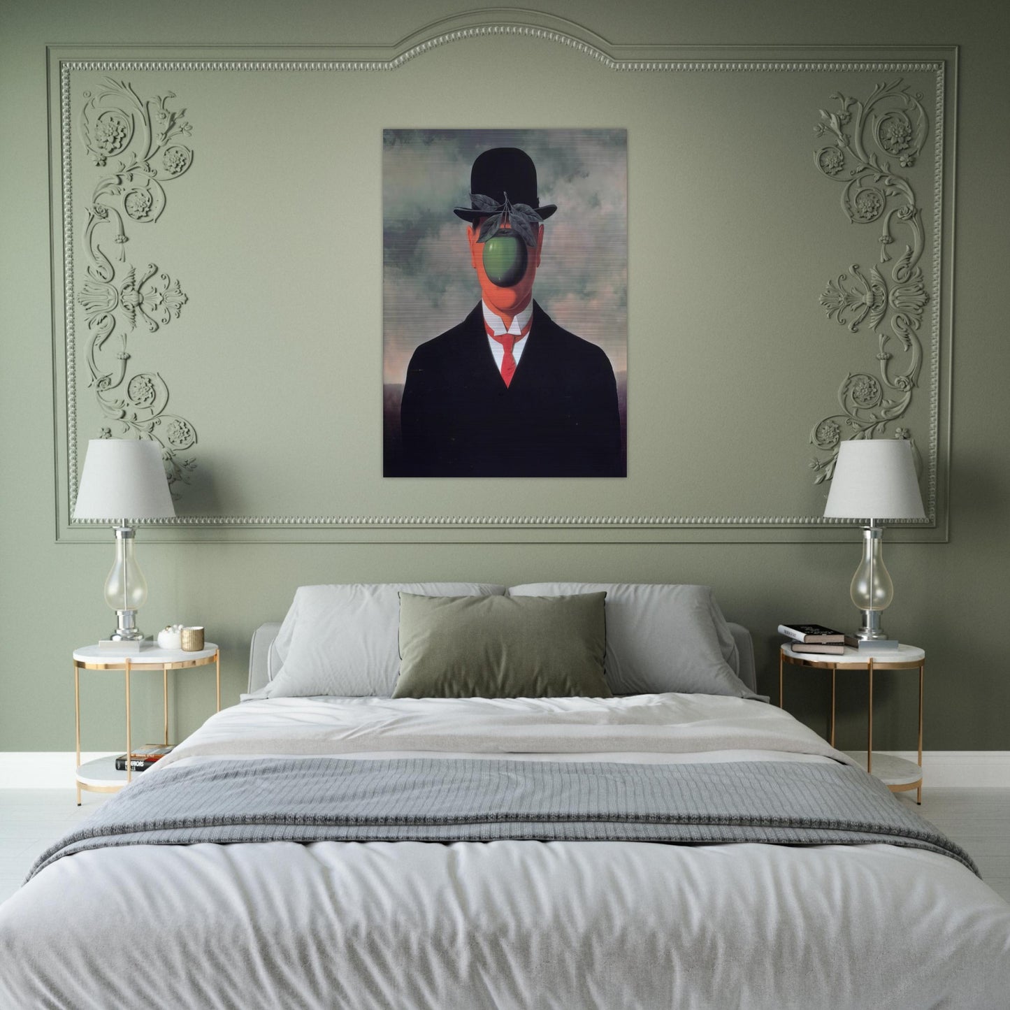 THE GREAT WAR 1964 - Rene Magritte Brushed Aluminum Print - 70x100 cm / 28x40 inches | Rene Magritte Aluminum Print | Rene Magritte Prints