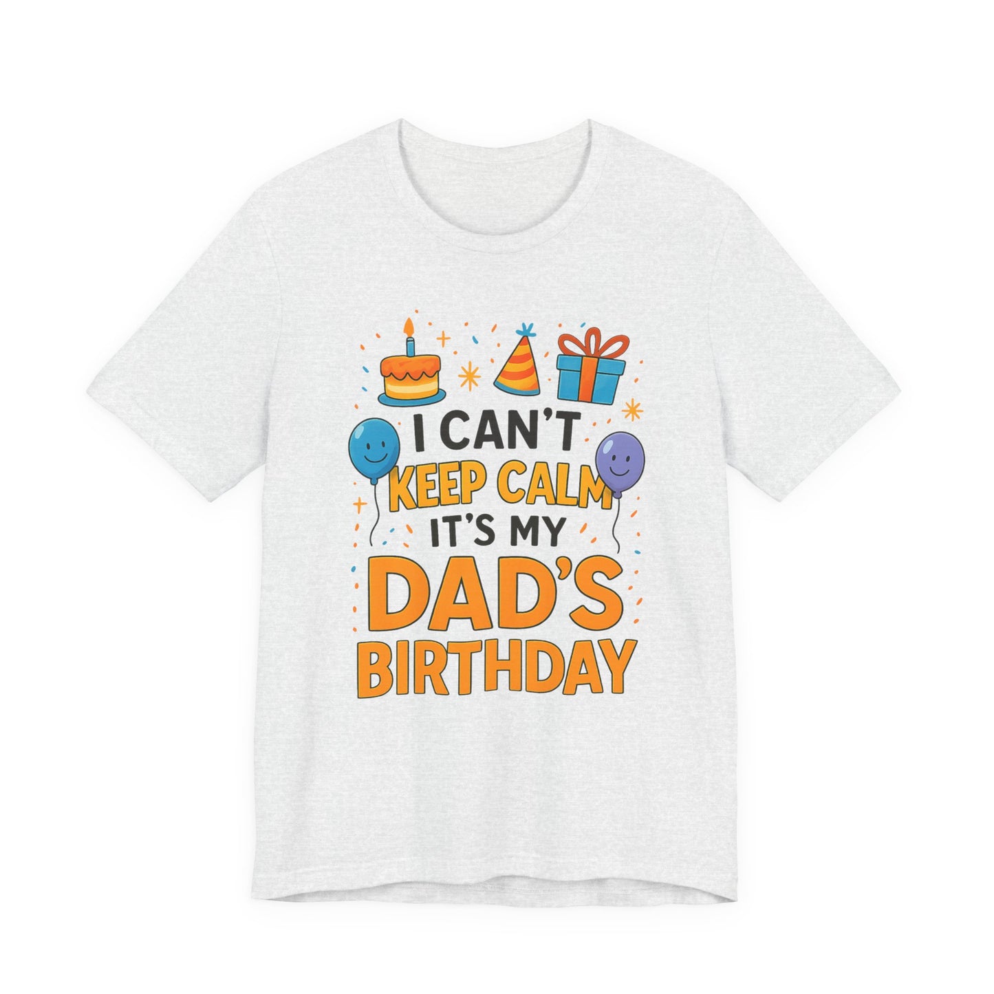Geburtstagsgeschenk für Papa: Ich kann nicht ruhig bleiben, es ist Papas Geburtstag! Alles Gute zum Geburtstag, Papa!